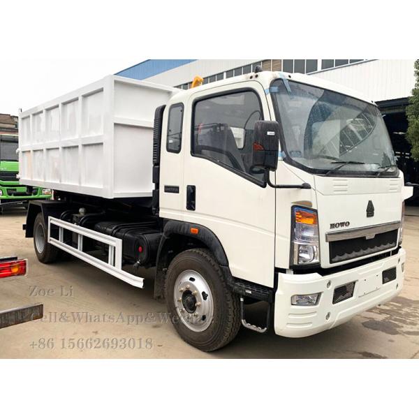 Hook Hydraulic Arm Roll Garbage Compactor Truck Light Duty 4x2 14cbm Euro2