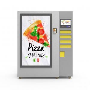 Quality 4 Micro Oven Heating Automated Frozen Pizza Vending Machine Debit Card Credit Card Operated wholesale