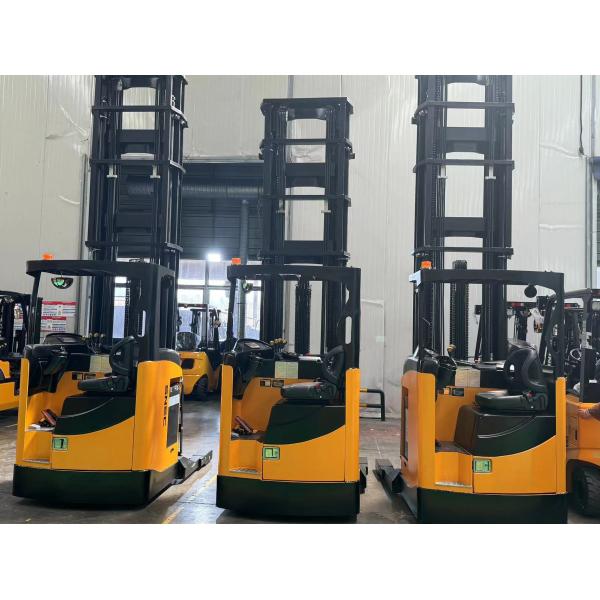 Smooth Material Handling SNSC 1500kg 2000kg Electric Reach Forklift Double Scissor