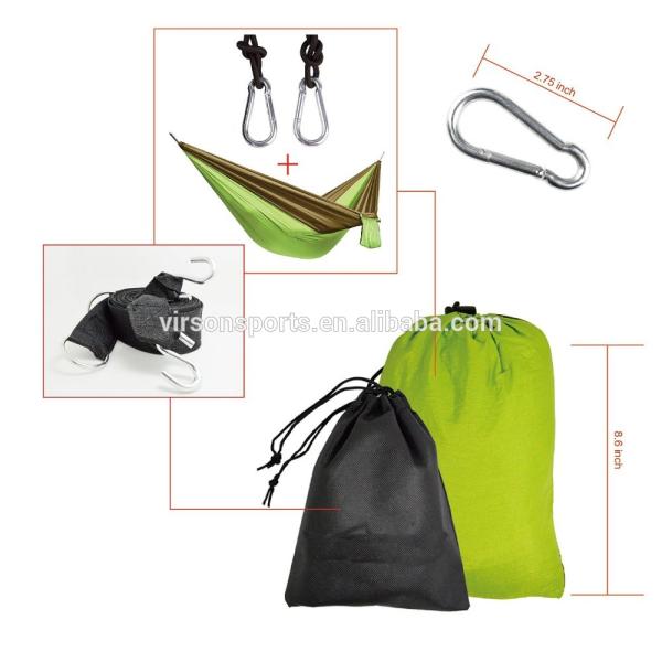 Ningbo Virson Outdoor Camping Tree Straps Portable nylon tree straps