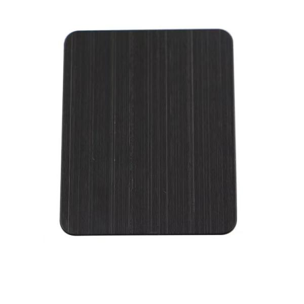 80mm 201 Colored Stainless Steel Sheet Plate Brushed Titanium