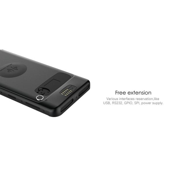 Android Fingerprint Scanner Industrial PDA With External Function Devices