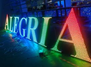 Quality Metal LED lighted sign letters for outdoor advertising decoration wholesale