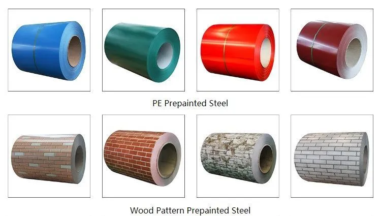 Ral 6023 9002 9016 Ral 8017 Zinc 60g White Wooden PVDF Printed PPGI Coil Cold Rolled PPGI China