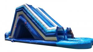 Quality Entertainment Inflatable Tube Water Slide , Toddler Commercial Blow Up Slippery Slide wholesale