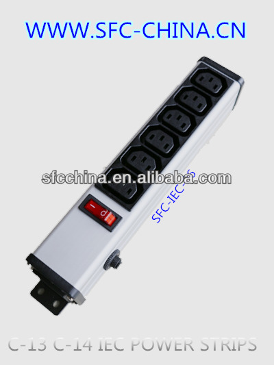 SFC-IEC-06 C-13 IEC Power Strips