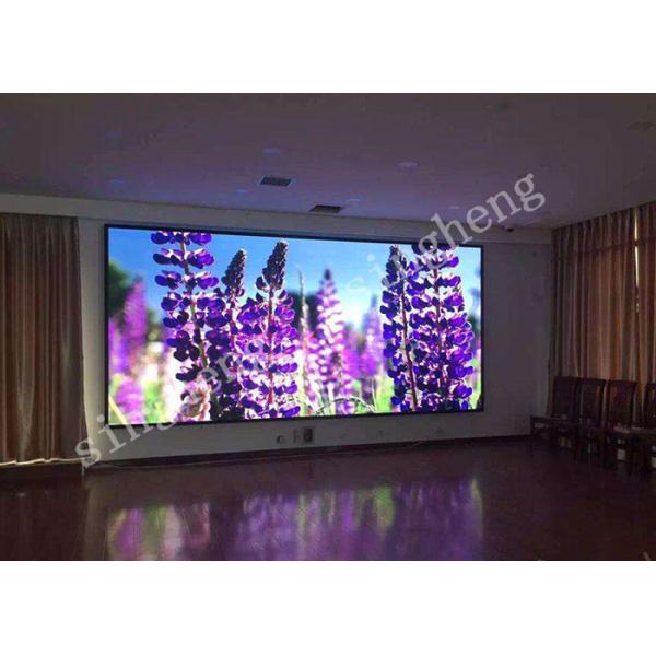 P4 Small Full Color LED Display 1R1G1B Pixel Configuration 97% Uniformity