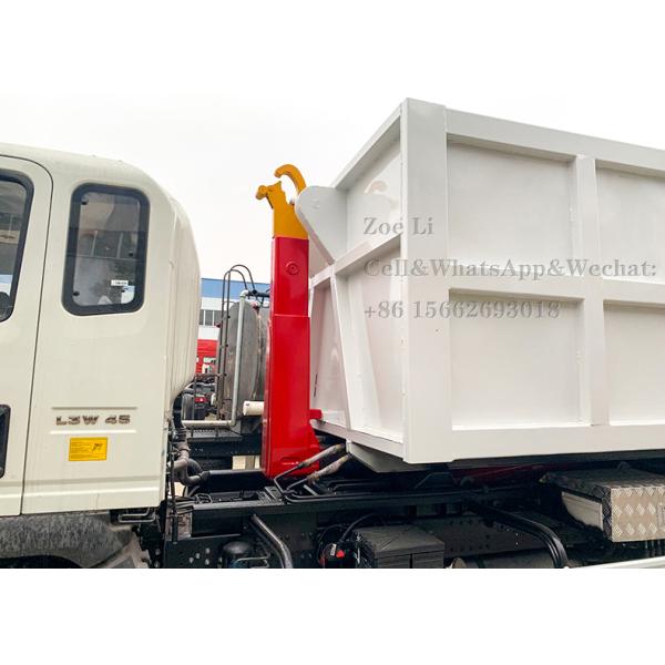 Hook Hydraulic Arm Roll Garbage Compactor Truck Light Duty 4x2 14cbm Euro2