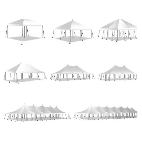 Heavy Duty Marquee Outdoor Tent Canopy Banquet Event Party Wedding 50kg