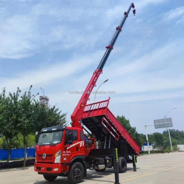 Factory DFAC DongFeng Truck Mounted Crane
