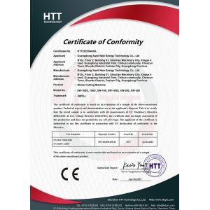 GUANGDONG XWELL TECHNOLOGY CO., LTD. Certifications