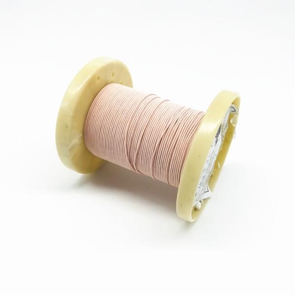 0.08mm *24 USTC155 Insulated Stranded Copper Litz Wire Silk Covered