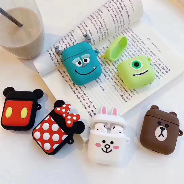 2019 Hot Selling Cover For airpod case cartoon 3D animal earphone covers For Airpods Case