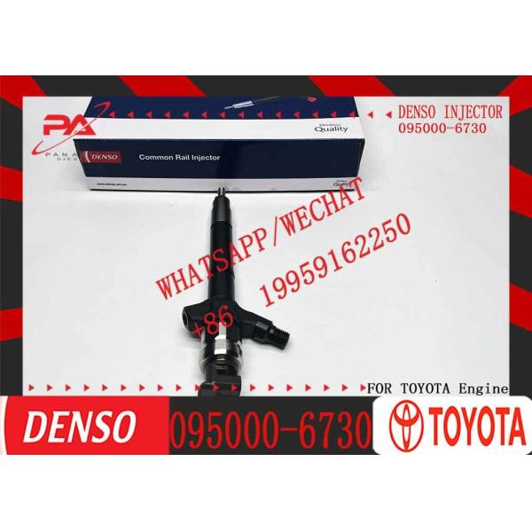 Hot Sale Fuel Injector 095000-6730 095000-7710 Fuel Injector Assembly 23670-51020 23670-59035 For Toyota 1VD-FTV