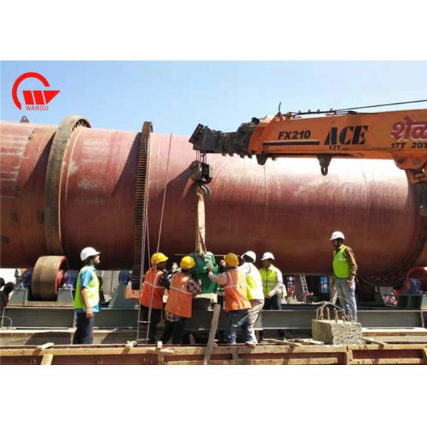 2 - 18 Handling Capacity Rotary Tube Bundle Dryer Single Drum Rotary Dryer