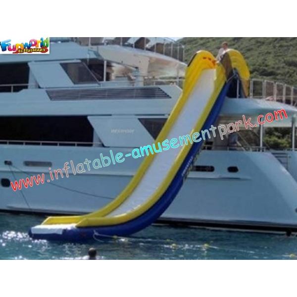 Inflatable Towable Yacht Slides Water Toys Customized With CE ,EN15649