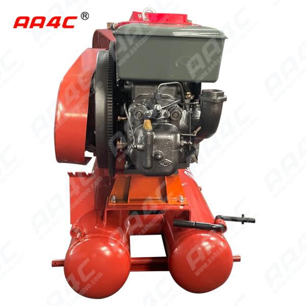 AA4C Reciprocating Portable mining industry piston diesel air compressor outdoor air pump workshop air source AA-W1.8/5