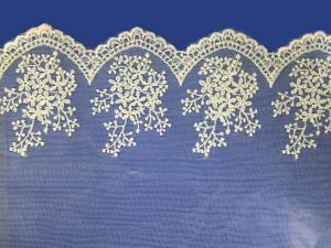 Quality African lace fabrics Embroidery Lace Fabric cord guipure white lace fabric wholesale