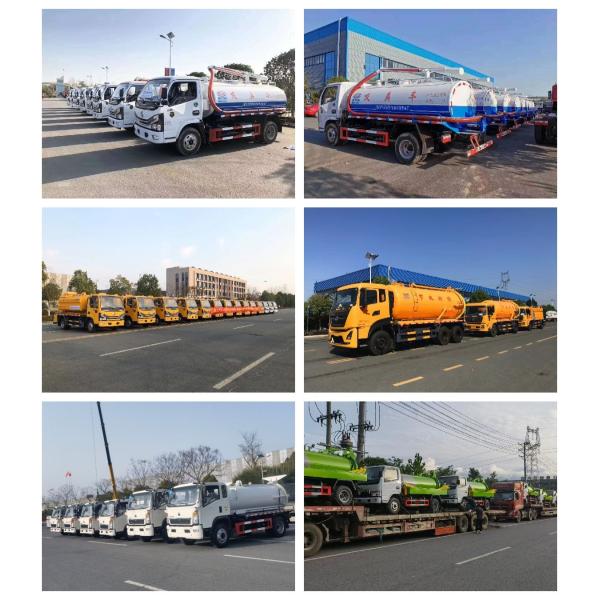 20,000 Liters Japanese ISUZU VC61 6x4 High Pressure Sludge Suction Truck Sewage Tank Truck