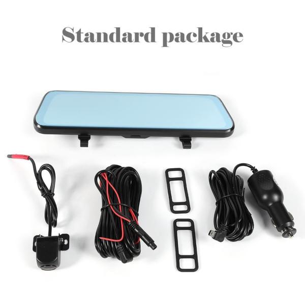 Vehicle 30FPS 2.5D Touch Screen Stream Dash Cam WIFI GPS Wide Angle