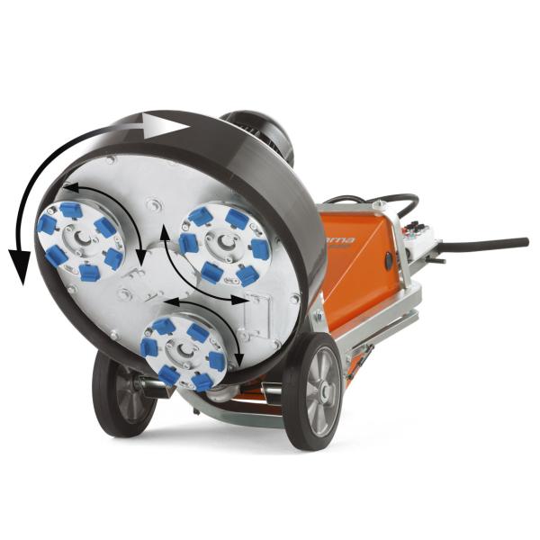 High Quality Z Shape Segments Diamond Grinding Tools for Werkmaster Grinder