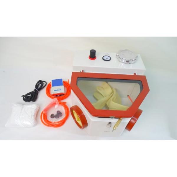 LED Light Dental Sandblaster Two Pen Dental Lab Equipment Dental Sandblasting Machine