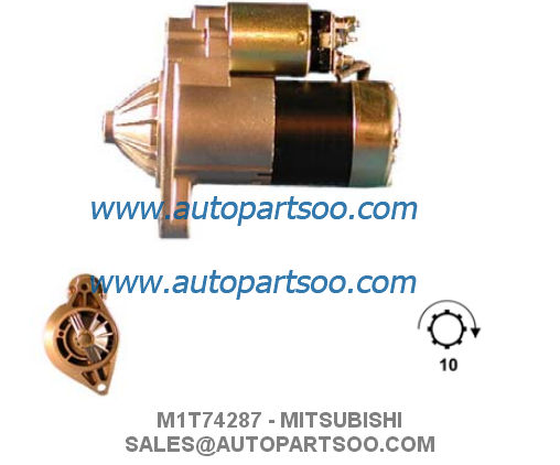 M1T74287 M1T74281 - MITSUBISHI Starter Motor 12V 1.2KW 10T MOTORES DE ARRANQUE