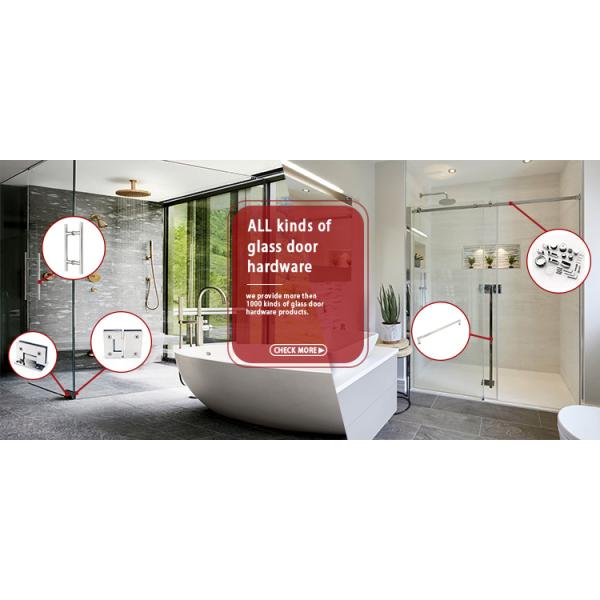 180 Degree Stainless Steel Shower Door Glass Clamp Hinge for Long Life Laundry Needs