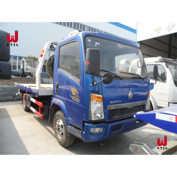 Cnhtc Wrecker Tow Truck Blue 4X2 Heavy Duty Wrecker Manual