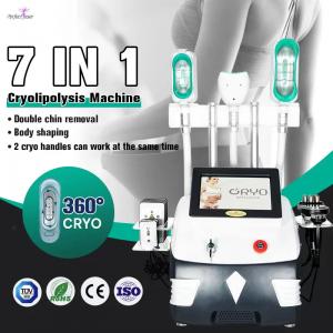Quality RF Beauty Fat Burning Freeze Machine Cryo Laser Cavitation Cryolipolysis wholesale