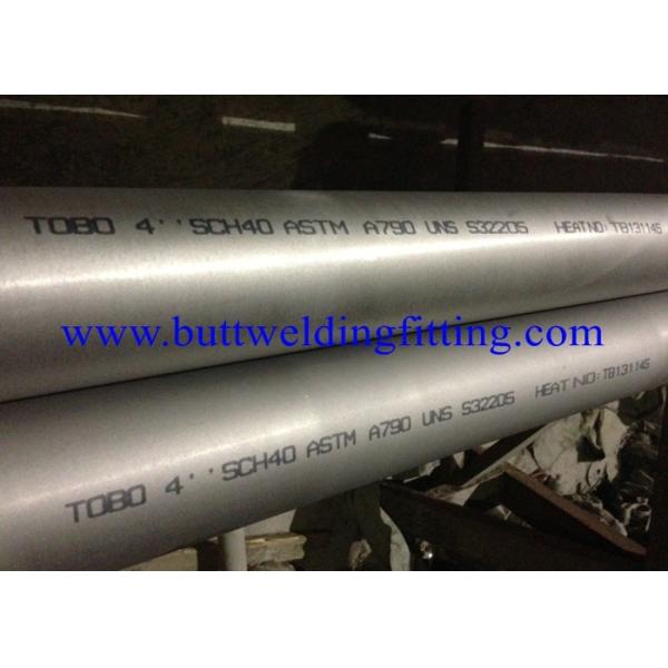 ASTM A790 Duplex F51 SS Pipe Galvanized Stainless Steel Seamless Tubing