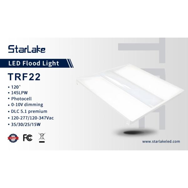 Starlake Aluminum Troffer Panel Light Dimmable 30W 25W 20W 15W