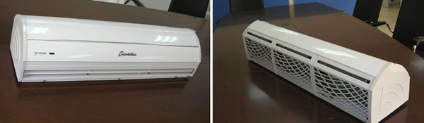 Fashion Wind Residential Air Curtain 1-2m Length For Door Entrance With R/C