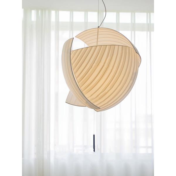 Antique Design Fabric Hanging Lamp With Hotel Restaurant Decorations Luxury Home Decor Supplies Modern Pendant Light