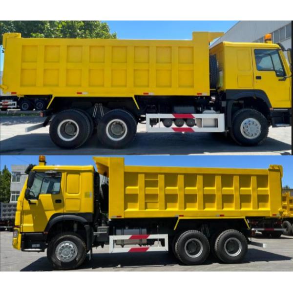 Sinotruk Howo 6x4 Truck Euro 2 Dump Truck Single Sleeper 20-40 Ton Payload Leaf Spring