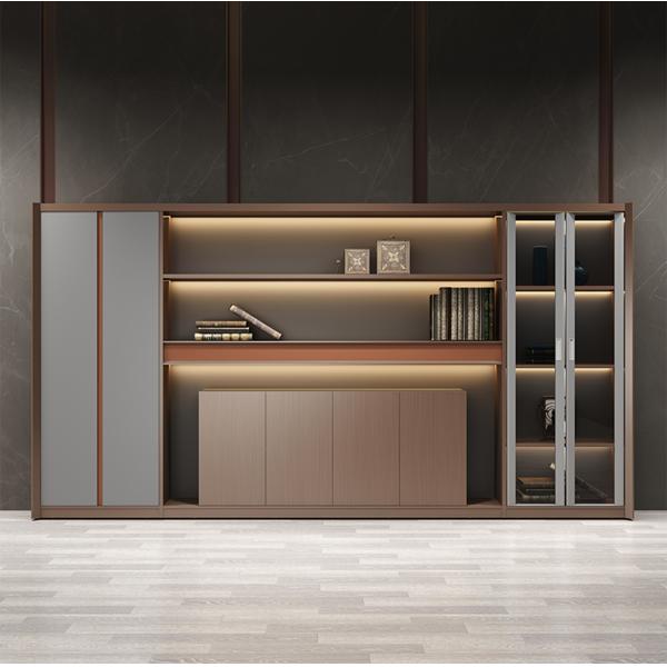 Ceo Office Room Decorations Storage Bookcase Wooden Modern Mdf Bookshelft Bibliotheque File Cabinet
