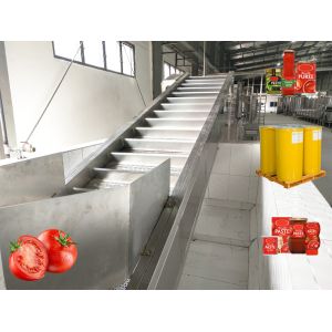 Aseptic Bag Automatic Tomato Paste Processing Equipment 25T/D 380V