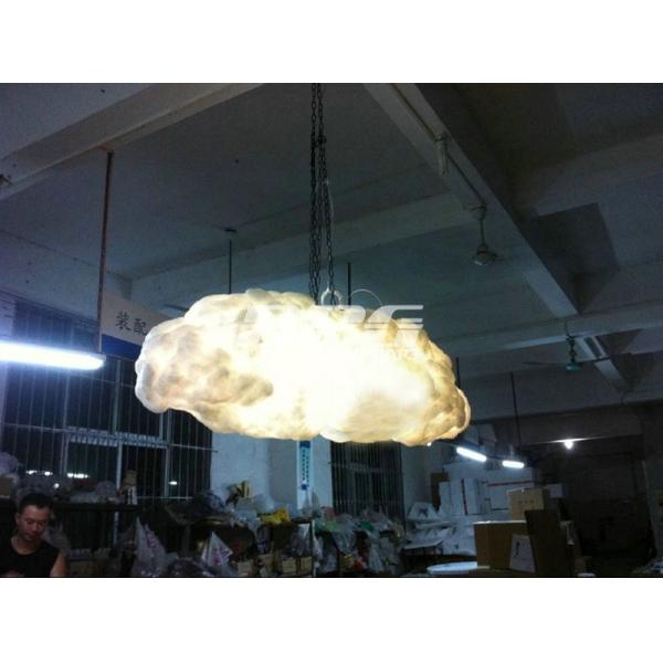 Modern LED Postmodern ideas floating clouds light fixtures bar cafe bar decorated