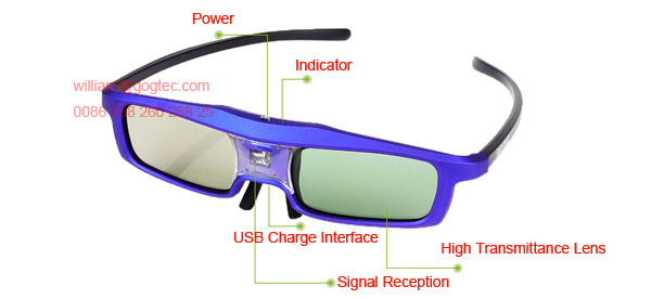 DLP Link 3D glasses TV film vision movie buy LG Sony Samsung Panasonic theater Benq Acer 4