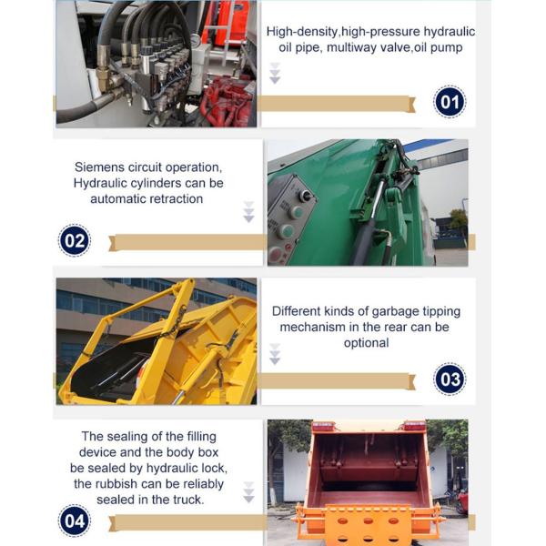 Dongfeng DFAC 12m3 Garbage Transport Transfer Collection Compression Compactor Waste Truck