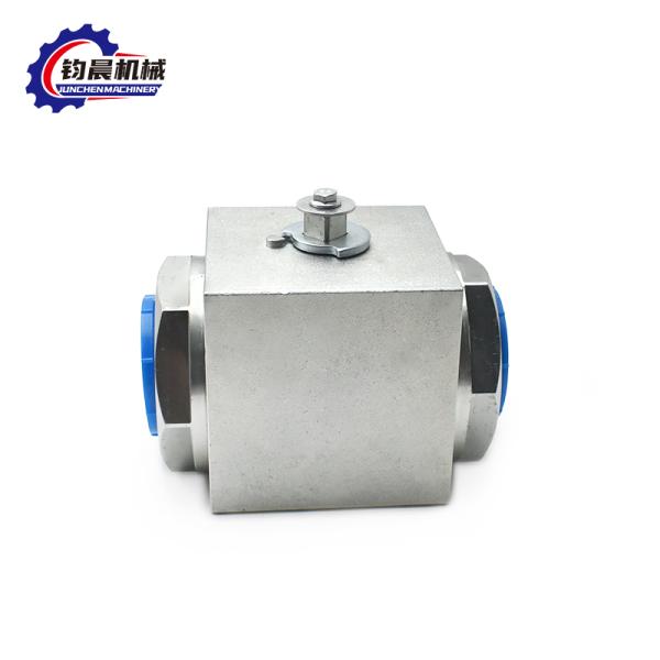 Stainless Steel KHB-G2'' 315bar High Pressure Ball Valve Hydraulic Gas/Water/Oil