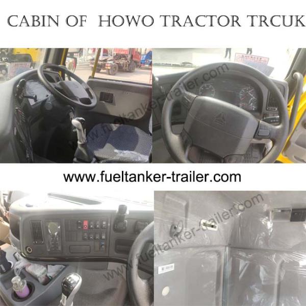 6X4 Drive 420 HP HOWO Tractor Truck , Tractor Head Truck For Africa Market