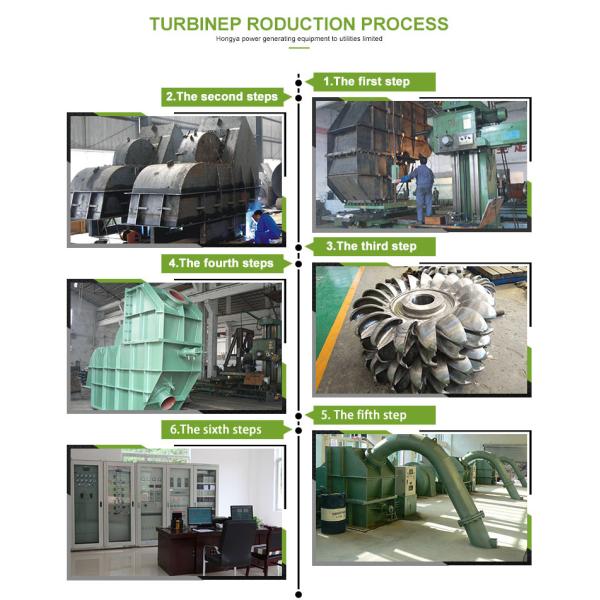 92% Efficiency Micro Horizontal Pelton Turbine 2800kw For Hydro Power Plant