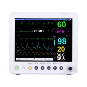 Quality 12.1-inch big screen vital patient monitor price big font drug calculation medical patient monitor for ICU wholesale