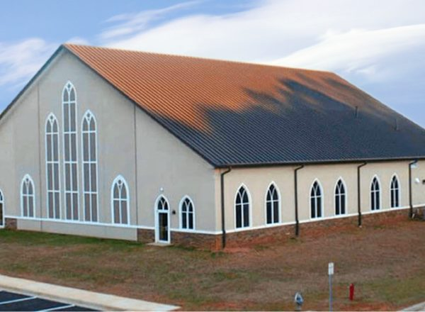 Popular Gable Frame Church Modern Metal Structure Steel Building