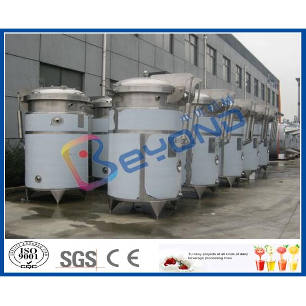 Tea / Medicine Extracting Stainless Steel Tanks With Temperature Sensor