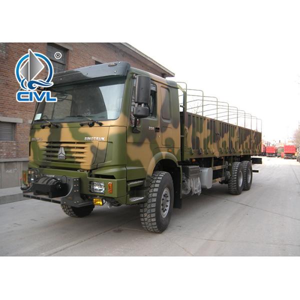371HP Heavy Cargo Truck SINOTRUK 6x6 All Wheel Drive Cargo Truck heavy duty trucks EUROII/III
