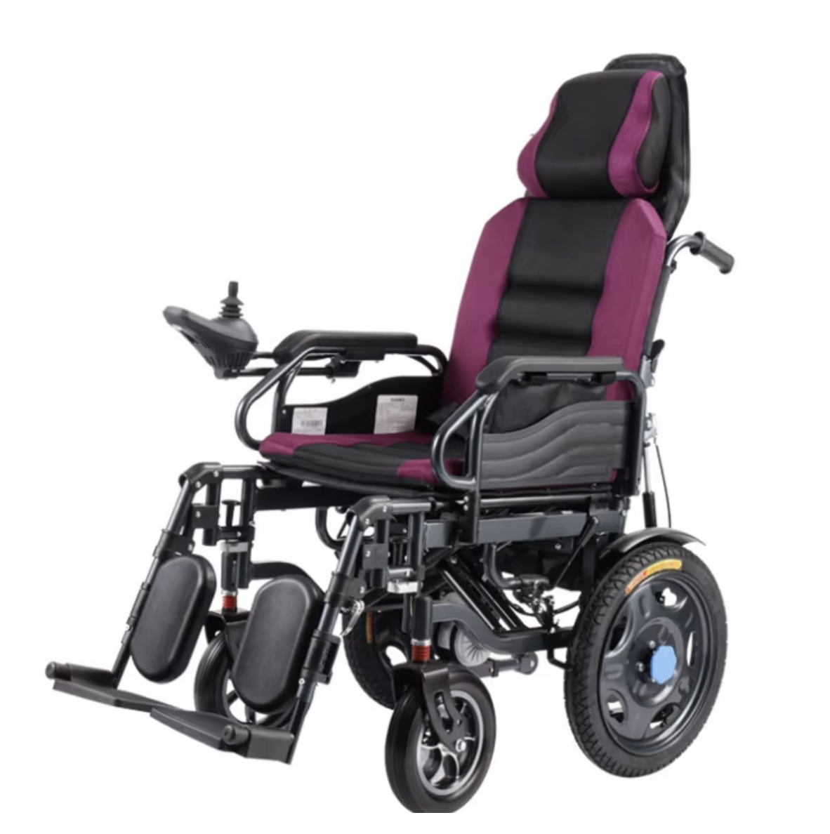 Collapsible Electric Lightweight Folding Wheelchair For Disabled 125x75