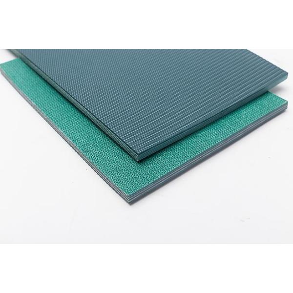 OEM Color Industrial PVC Conveyor Belts Antistatic For Stone Polishing