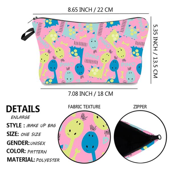 Manufacturers make custom cosmetic bags for cross-border production for convenient storage of cosmetics